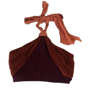 Zara NWT Collection 09 Halter Tie Top